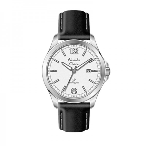 Alexandre Christie AC 1029 Silver White Lady Leather LDLSSSL